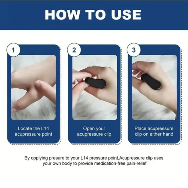 sugar control acupressure point clip